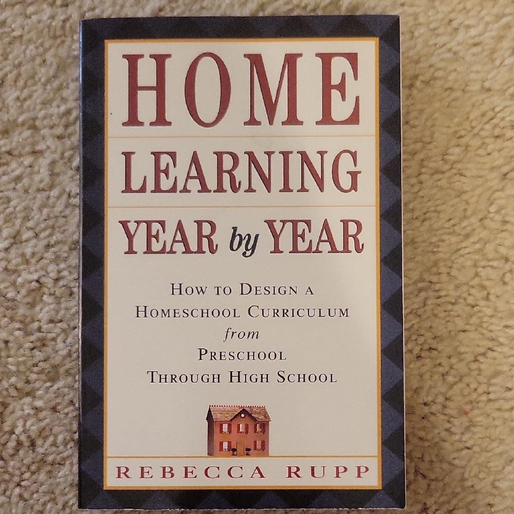 Home Learning Year By Year Rebecca Rupp - Good Condition - Preowned